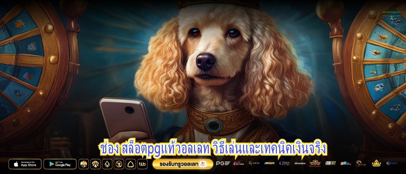 ช่อง สล็อตpgแท้วอลเลท วิธีเล่นและเทคนิคเงินจริง